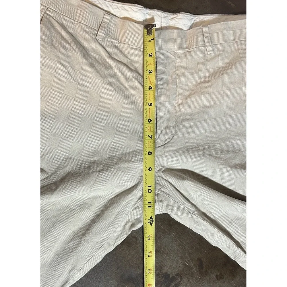 J.Crew Ludlow Slim Dress Pants Linen Blend Beige Plaid Mens Sz 32x32 (33x30) NEW